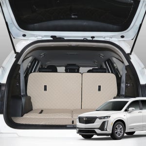 캐딜락 XT6 트렁크매트 1세대 차박 정리용품 퀼팅