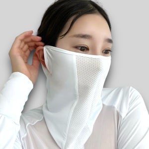 썬프루프 골프 자외선차단 마스크 얼굴 햇빛 가리개 쿨링 UV 차단 안면 마스크 밀착