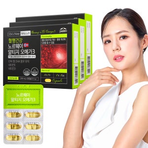 팔레오 노르웨이 알티지(rTG) 오메가3 30캡슐, 3개