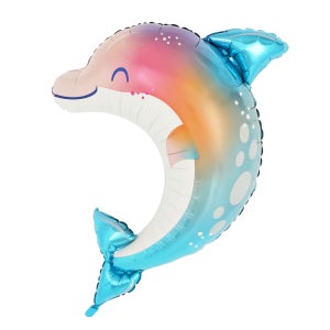 아나그램 라지쉐잎 돌핀 돌고래풍선 은박 호일 바다장식