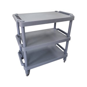 서빙카트 3단 국산 조립 바퀴 이동선반 업소용 웨건 식당카트