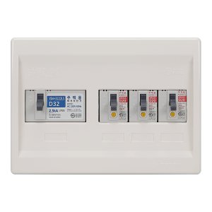 진흥 주택용분전반(노출) 3회로 2.5KA 차단기내장