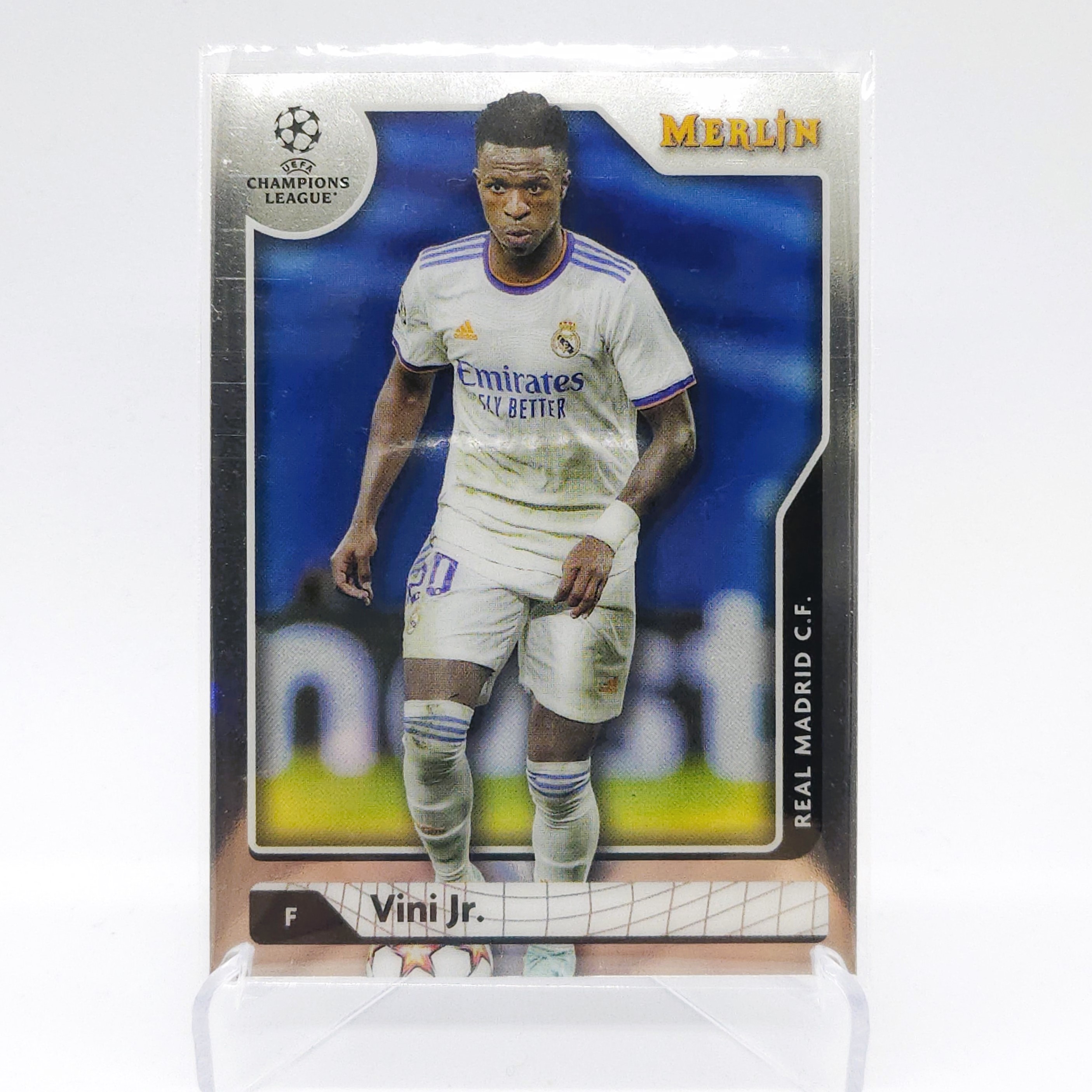 2021 2022 탑스 멀린 비니시우스 주니오르 베이스 축구 카드 UEFA topps merlin vini Jr 콜코