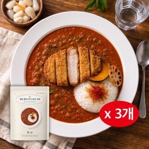 요이벤 매콤 돼지고기 소보로 카레 / 일식 카레맛집 150g, 3개