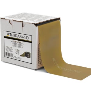 세라밴드 23미터 롤 레벨7 대용량 골드 TheraBand Level 7 - Advanced, Gold