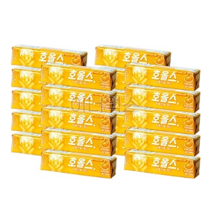 HALLS 호올스 캔디 27.9g x 20개세트 (오렌지향)