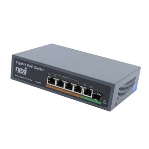 [NEXI] 넥시 NX-POE604GS PoE 스위치허브 6포트 65W NX832