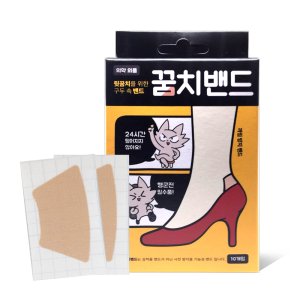 지엠팜 꿈치밴드 10개입 발뒤꿈치 통증 물집 방지 보호밴드