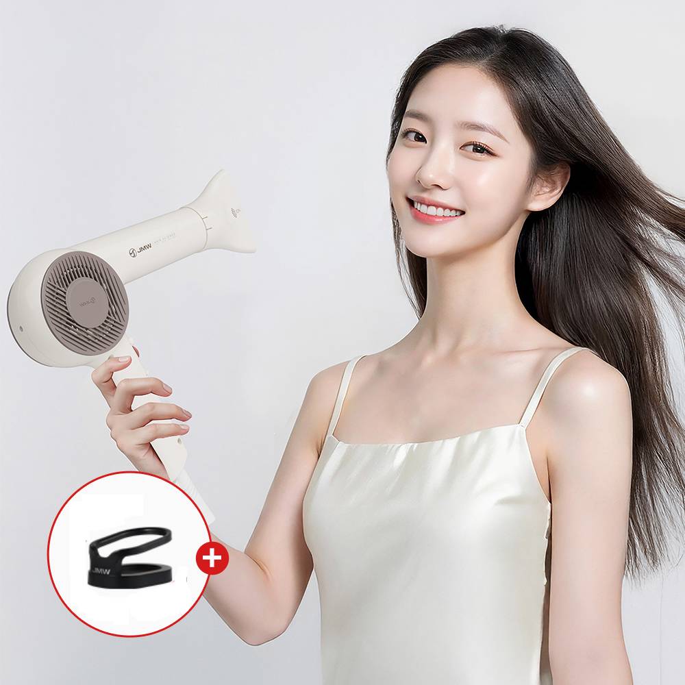 JMW 드라이기 BLDC 저소음 항공모터 가벼운 고정식 전문가용 드라이어 업소용 거치대 세트