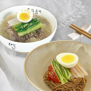 글루텐프리 국내산 흑미쌀100% 물, 비빔, 회 냉면 밀키트 5/10인분