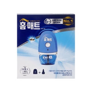 홈매트 리퀴드 에스 플러그형 훈증기 본품 + 리필 1입 모기약 액체형