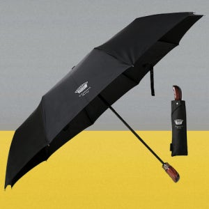 송월 3단 우산 고급 명품 튼튼한 접이식 완전 자동 블랙 우드
