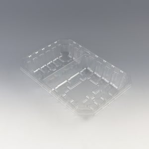 HDVE-G003 2칸[PET+PE투명] 정육용기 수량 140개