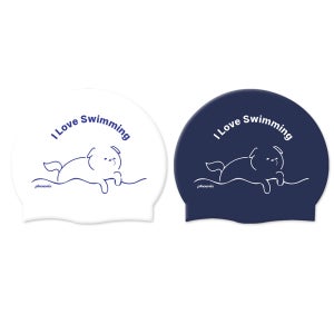 피닉스 PCS-03 디자인 실리콘 수영모 아이러브스위밍