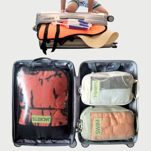 20인치 3개 유니댓 여행용 압축 캐리어정리파우치 해외여행준비물 효도여행 가방짐싸기