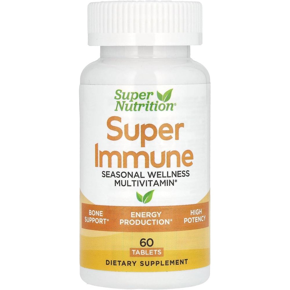 슈퍼뉴트리션 <b>슈퍼 이뮨</b> 종합 멀티비타민 60정
