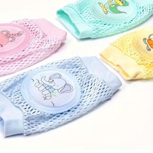 돌아기 무릎 보호대 기어 다니는 유아 애기 여름 메쉬 성장판 걸음마 쿠션