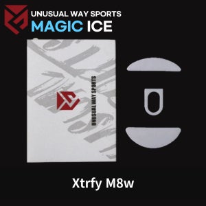 UNWS 매직아이스 Xtrfy M8 M8w 마우스피트 Magic ice 프리미엄 슬라이딩
