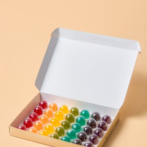 경한송 무지개 곤약젤리 7가지맛 어린이간식 다이어트 저칼로리 천연색소