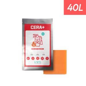 세라플러스 제조사 직영 붙이는 소화기 40L / 자동 소화 패치 스티커 무전원 소화기 초기 화재 진압 배전반 분전반 CERA+