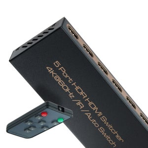 4K HDMI셀렉터 5대1 HDMI선택기 게임기 셋톱박스 TV 모니터 연결 CAS589