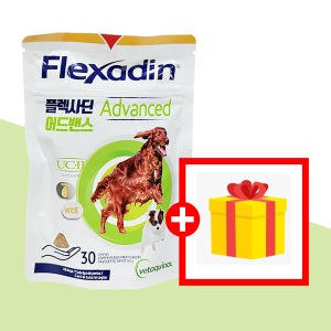 [베토퀴놀] 플렉사딘 어드밴스 30정 강아지 관절영양제 콜라겐 비타민 함유