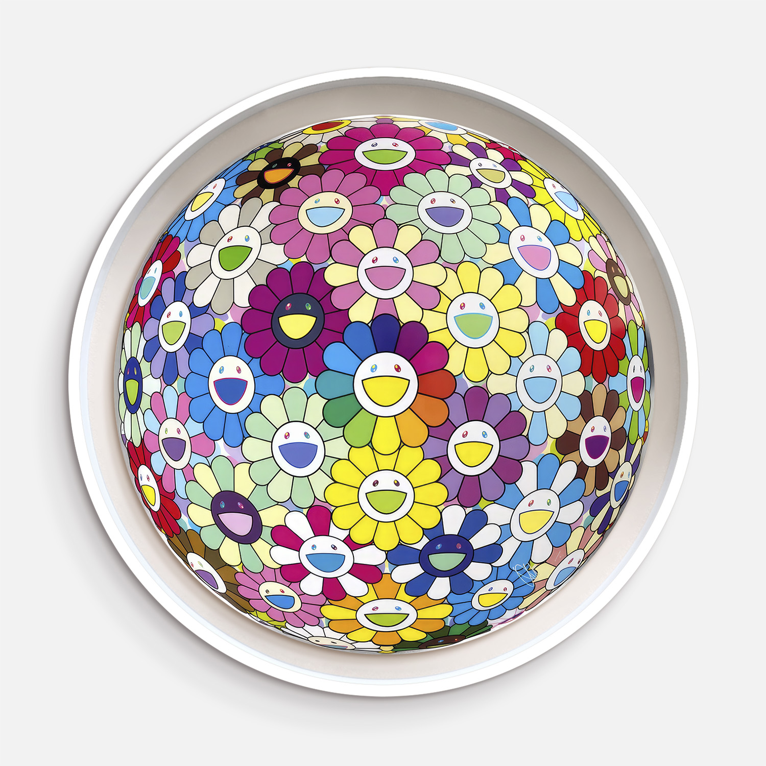 위아트 현대미술 무라카미 다카시 (Takashi Murakami) Burying My Face in the Field of Flower 오리지널 판화 그림