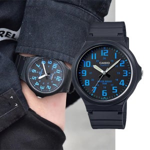 백화점AS가능 카시오 학생 방수 수능시계 MW-240-2B 수험생 토익 시험 지코스모제품