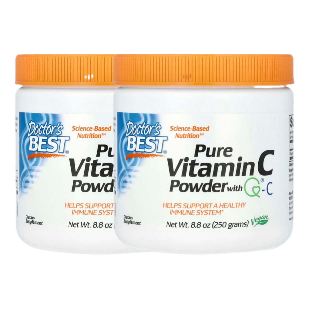 닥터스 <b>비타민</b>C가루 250g 2개 영국산 <b>퓨어비타민</b><b>C파우더</b> Doctor’s Best