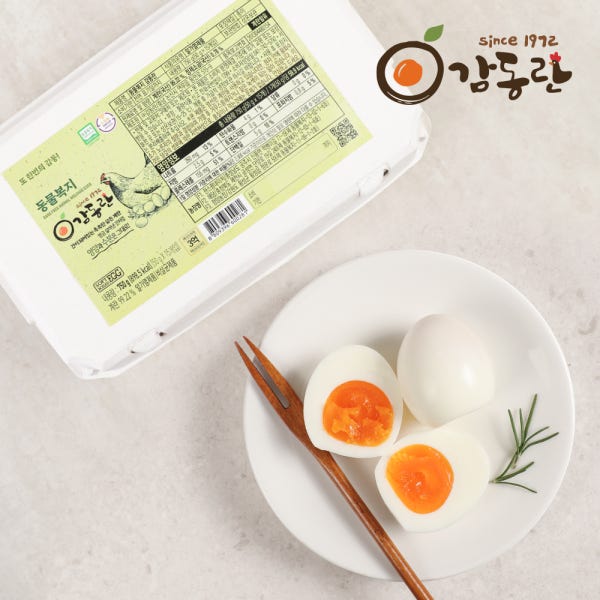 편의점 감동란 촉촉한 동물복지란 반숙란 15구