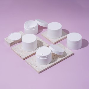 닥터보틀 백색 크림 용기 화장품 소분 리필 크림공병 여행용공병 100g