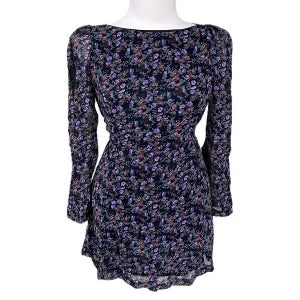 잔꽃 플라워 쉬폰 원피스