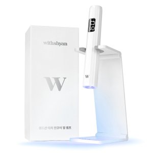 [위드샨] 터치 핀큐어 젤램프 + 거치대 세트 1개 네일기계 LED UV 시간표시