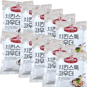 청정원 쉐프원 치킨스톡 파우더 1kg X 10개 한박스