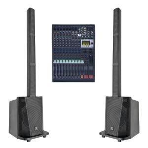 MYFIX 믹서 BKG-120 버스킹공연 컬럼스피커1조 STAGE1