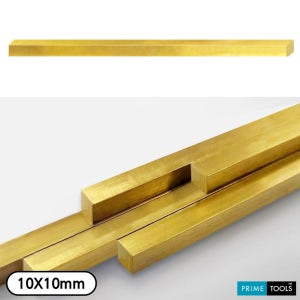 황동봉 신주봉 구리 사각환봉 10mm 1M
