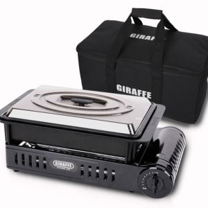 지라프 구이바다 시그니처L 휴대용가스버너 바베큐그릴 캠핑 꼬치구이 고기불판 전골 전용가방
