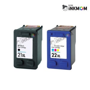 C9351CA (HP 21XL) C9352CA (HP 22XL) 검정 칼라 재생(호환)잉크 SET