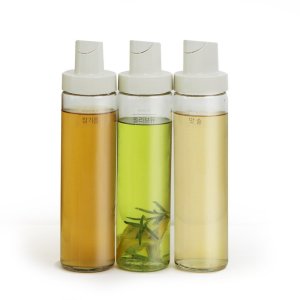 반자동 오픈 양념병 자동개폐 오일병 참기름병 간장병 거꾸로 소스통 500ml