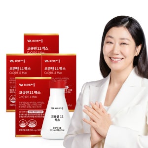 [12개월분] 비타민마을 11중 복합기능성 코엔자임Q10 코큐텐 11 맥스 항산화제 3개월분 90캡슐, 4개