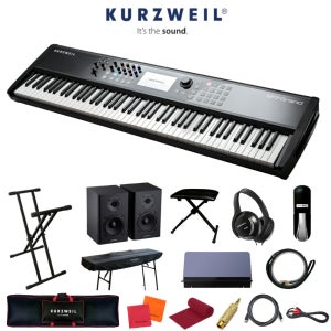 커즈와일 SP7GRAND 신디사이저 기본구성 풀패키지 쌍열 스탠드 교회 메인건반