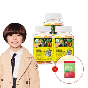 네추럴라이즈 어린이비타민D 칼슘 꾸미 비타민디 60구미 x3 (3개월분)