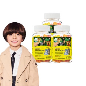 네추럴라이즈 어린이비타민D 칼슘 꾸미 비타민디 60구미 x3 (3개월분)