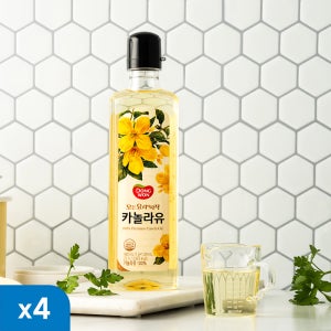 동원 카놀라유 480ml 4개 식용유 오일 기름