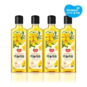 동원 카놀라유 480ml 4개 식용유 오일 기름