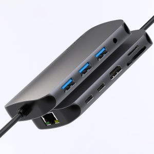 이지넷유비쿼터스 NEXTU 도크존 10in1 8K HDMI2.1 PD100W C타입 멀티허브 2297TCH-8K