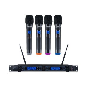 KANALS BK-4200 카날스 BK4200 교회 강의용 공연 보컬 4채널 무선마이크