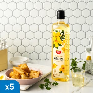 동원 카놀라유 850ml 5개 식용유 오일 기름
