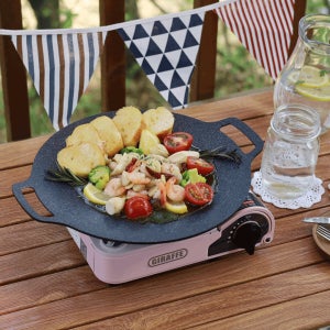 국산 캠핑 그리들 30cm 솥뚜껑 삼겹살 불판 인덕션 겸용 고기판