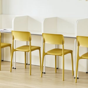 밀리 자습실책상(300)+보니 의자 세트 학원 책걸상 독서실 랩실 어학실 책상